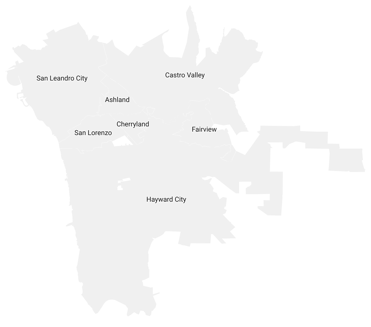 Unincorporated Alameda County